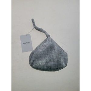 Women's Rhinestone Clutch Evening Bags Sparkly Glitter Triangle Purse for Party